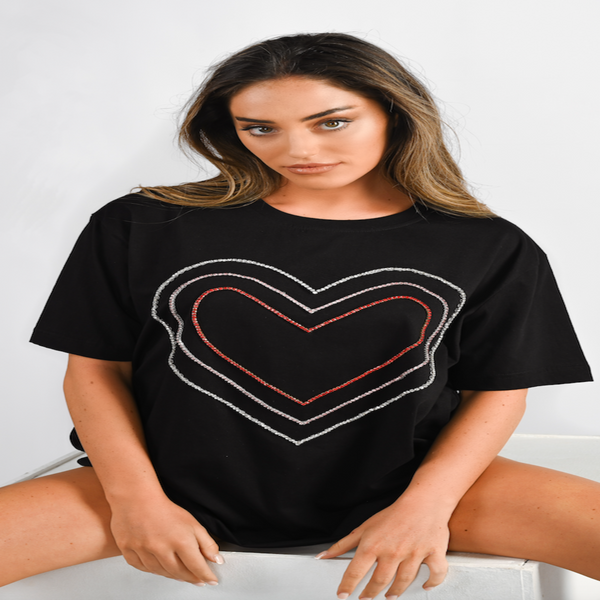 Heart Ripple T-Shirt